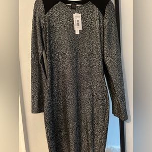 Black/Gold AQUA dress SIZE M